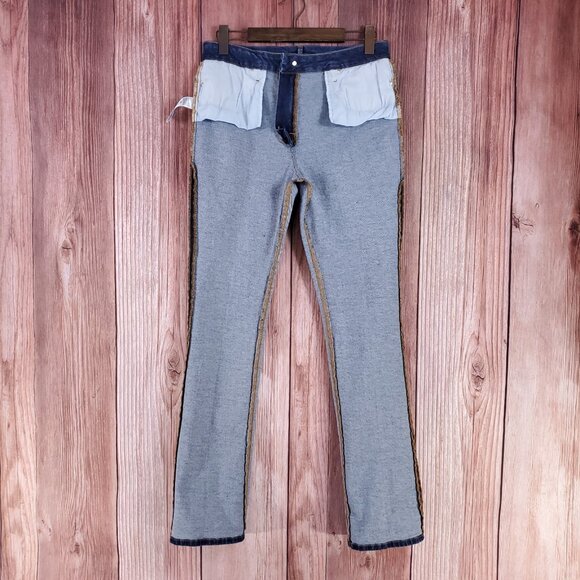 Frame Womens Size 31X33 Le Mini Boot Somerland Denim Jeans - Picture 3 of 15